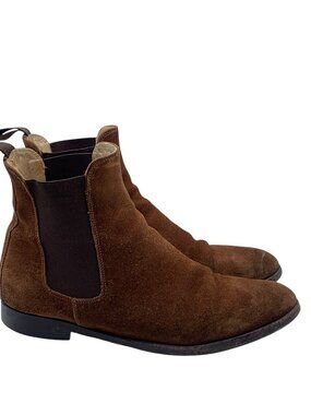 Scarosso Chelsea Boots Brown Ankle Italy Women’s Size 39 Us 9